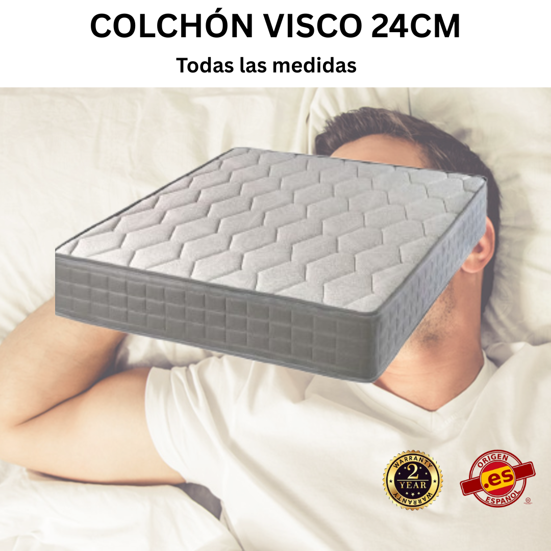 Colchon Visco 24CM DE GROSOR