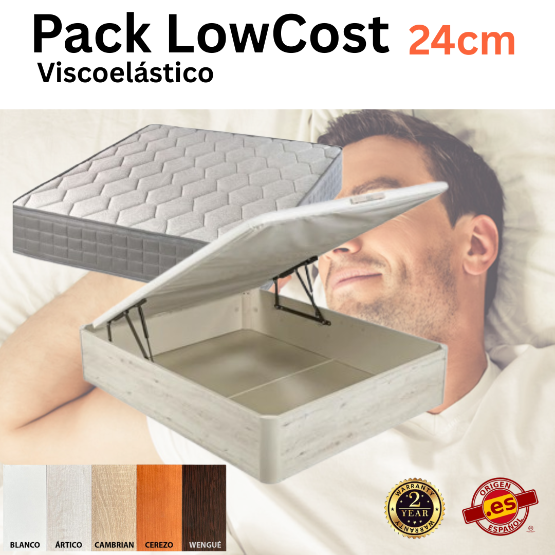 Canapé Abatible + Colchón 24cm