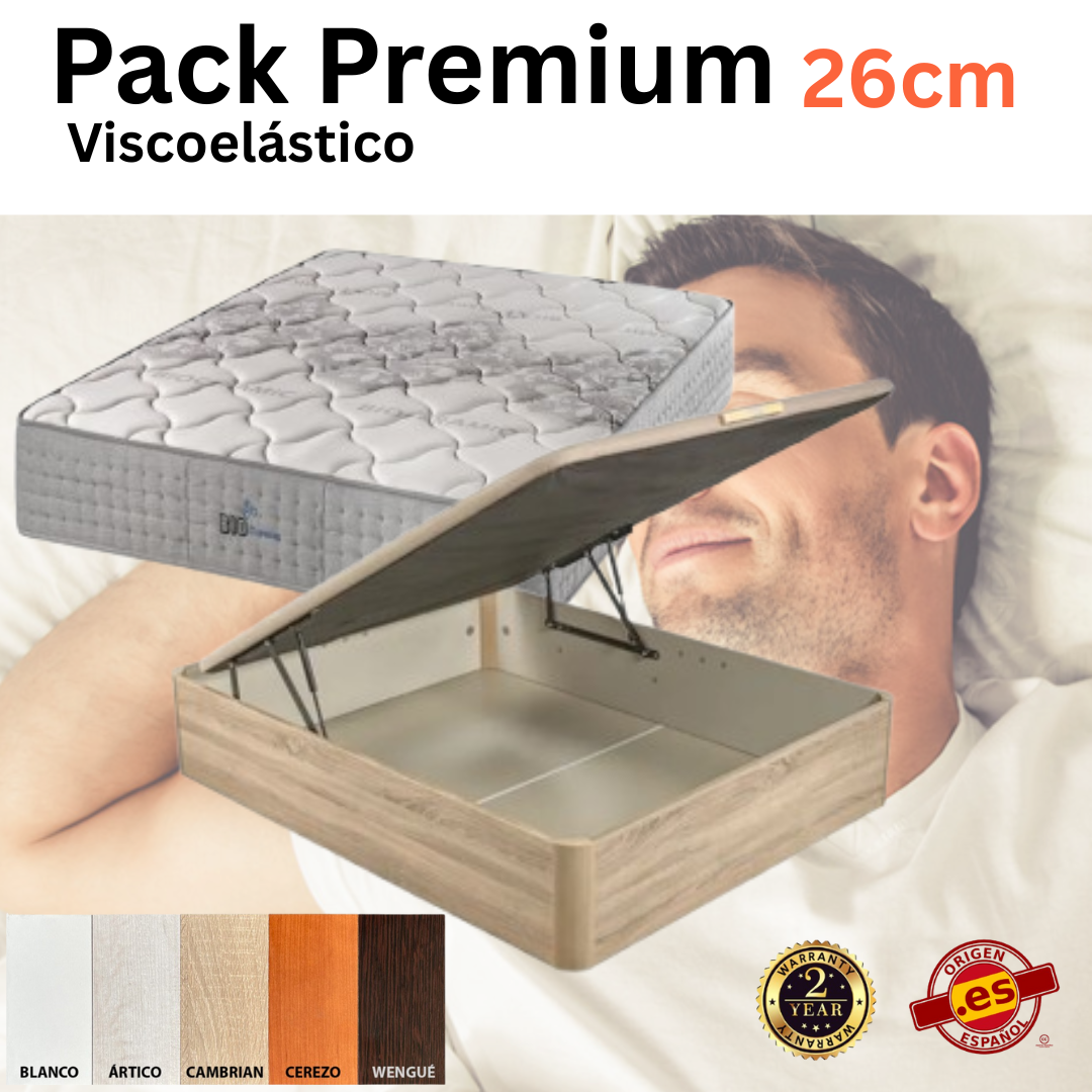 Canapé Abatible + Colchón 26cm