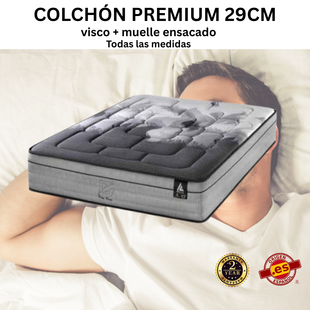 Colchón Premium 29 CM GROSOR