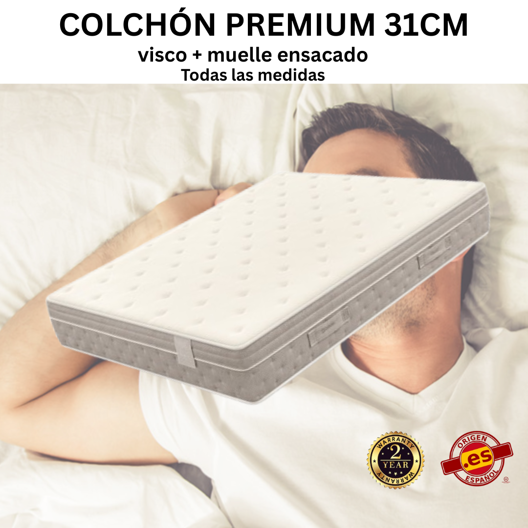 Colchón Premium 31 CM GROSOR