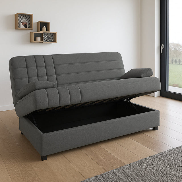 Sofá Cama CLIC Clic-Clac 190cm Arcón Integrado
