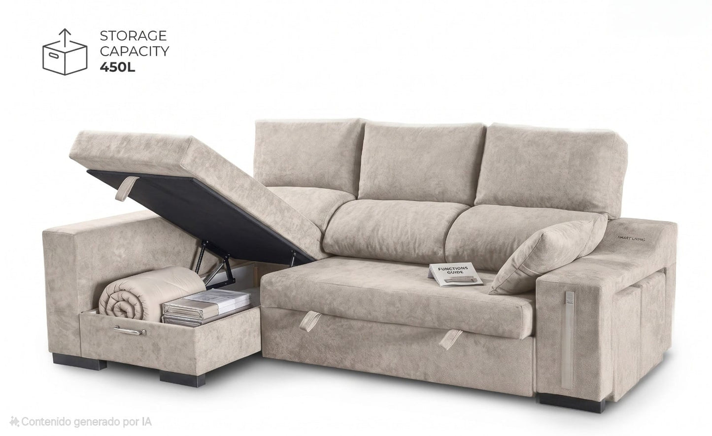 Sofá Chaiselongue Jagger