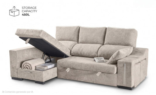 Sofá Chaiselongue Jagger
