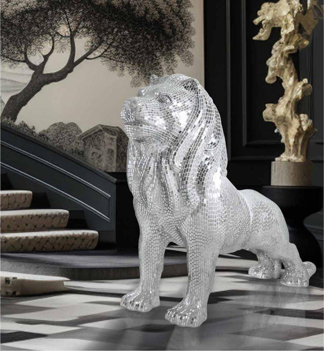 Escultura de león gigante 193 cm