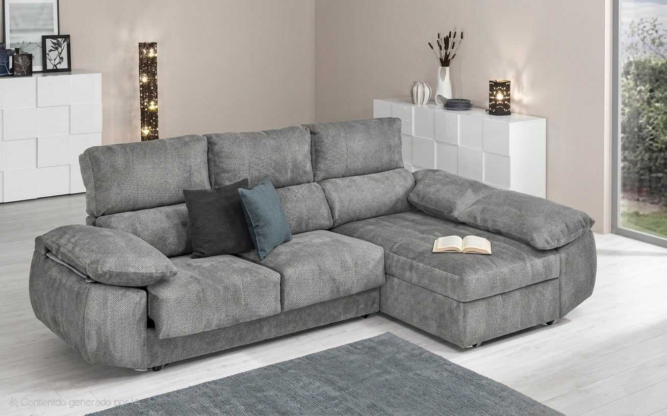 Sofá Chaiselongue Blacky