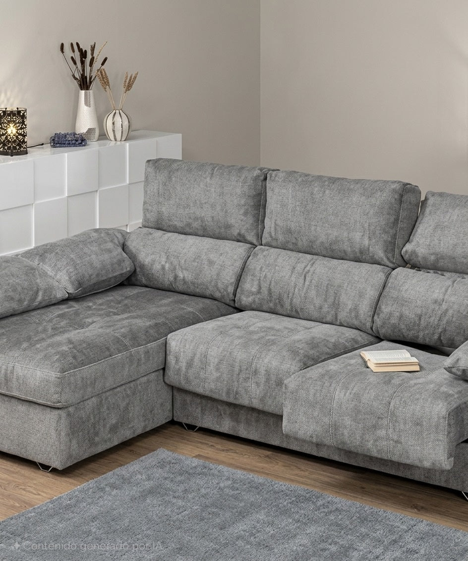 Sofá Chaiselongue Blacky