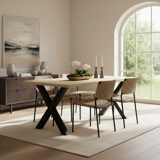 Mesa de Comedor Loft Industrial