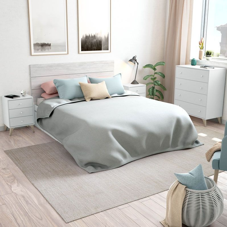 DORMITORIO HOUSTON (CABECERO Y 2 MESITAS)