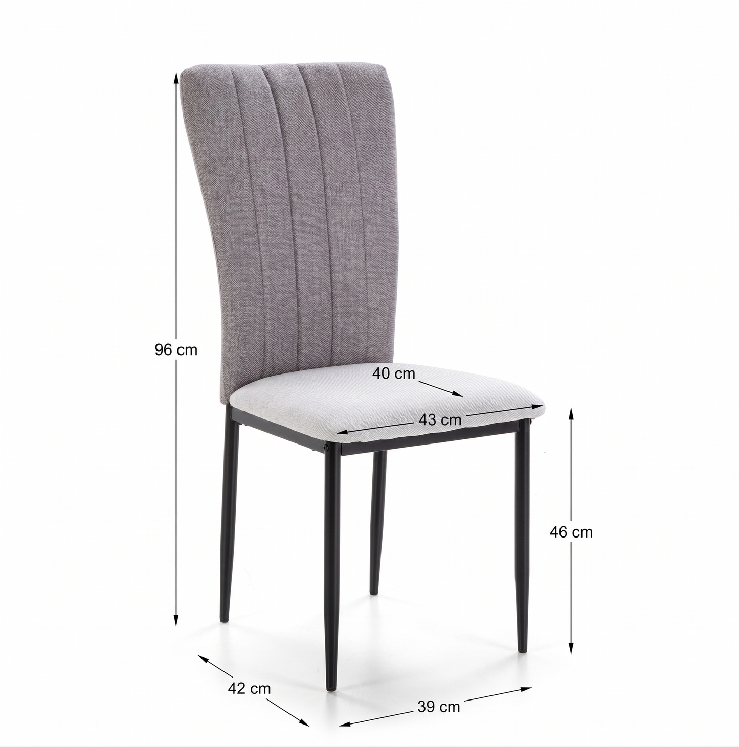 Silla Milano Tapizada