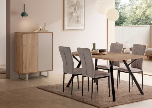 Silla Milano Tapizada