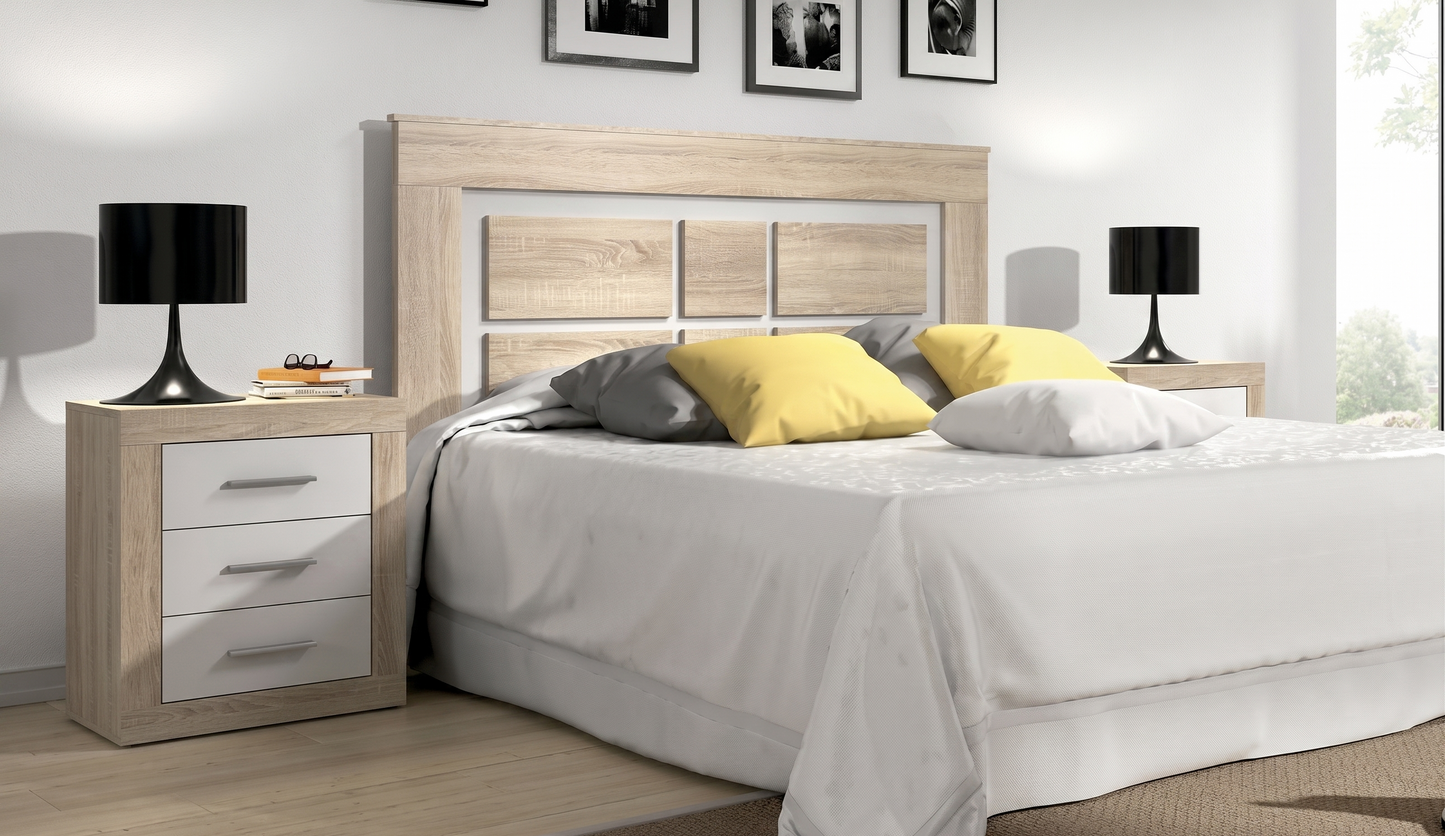 Pack Dormitorio Cuba Mesitas y Cabecero