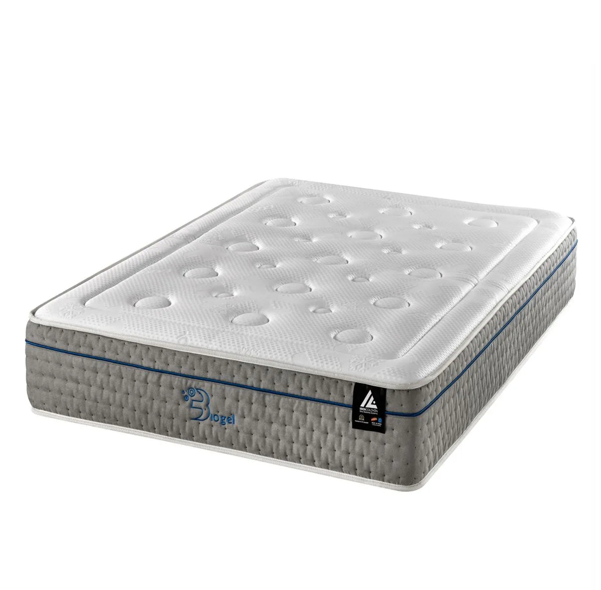 Pack canapé y colchón Biogel (MUELLES ENSACADOS 30CM)