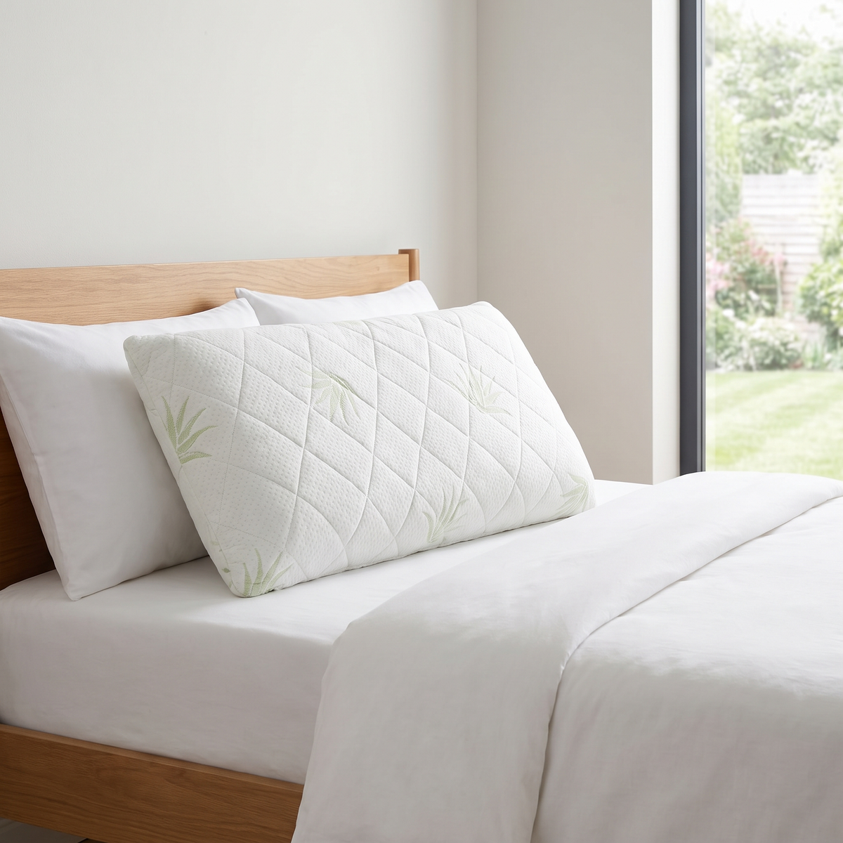 Almohada viscoelástica Aloe Vera