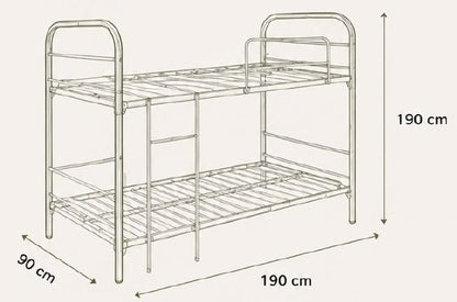 Litera metálica Eco 90x190
