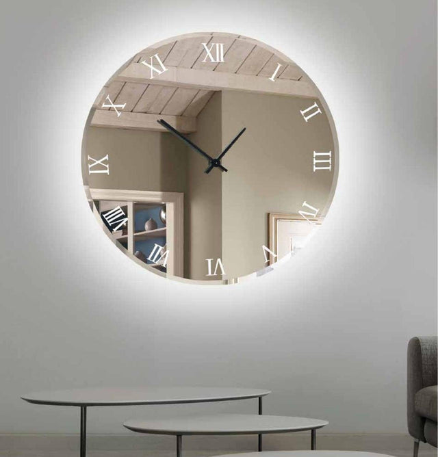 Espejo con luz LED para pared