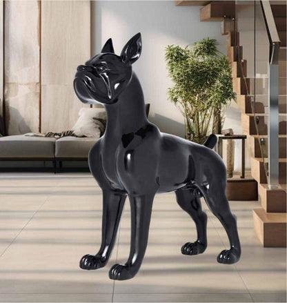 Escultura de bulldog gigante 152 cm